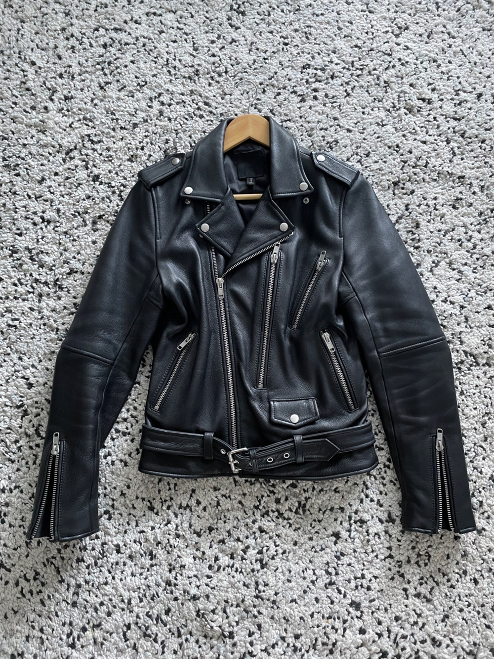H&M Leather Moto Jacket